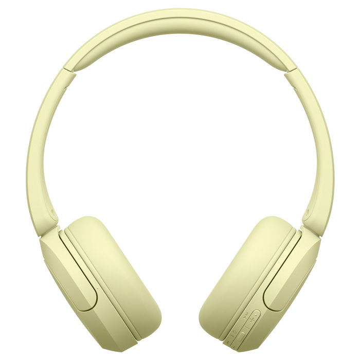 Sony WH-CH520 Audífonos Inalámbricos Bluetooth On-Ear de Diadema, Color Amarillo