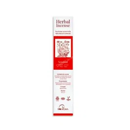 BIOAROMA Incienso Sensual Ayurveda Ecológico Certificado ICEA 5 Packs x 12 Unidades Aroma Mirra Pachuli Geranio Ylang-ylang