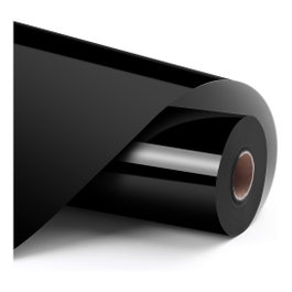 LOKLiK Europe Vinilo de Termotransferencia Brillante Negro 30,5 x 180 cm