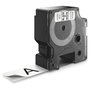 Dymo Cinta D1 24mm x 7m Negro sobre Blanco