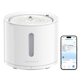 Petkit PETKIT Eversweet Solo 2, Fuente de Agua para Gatos, 2000 L, Color Blanco