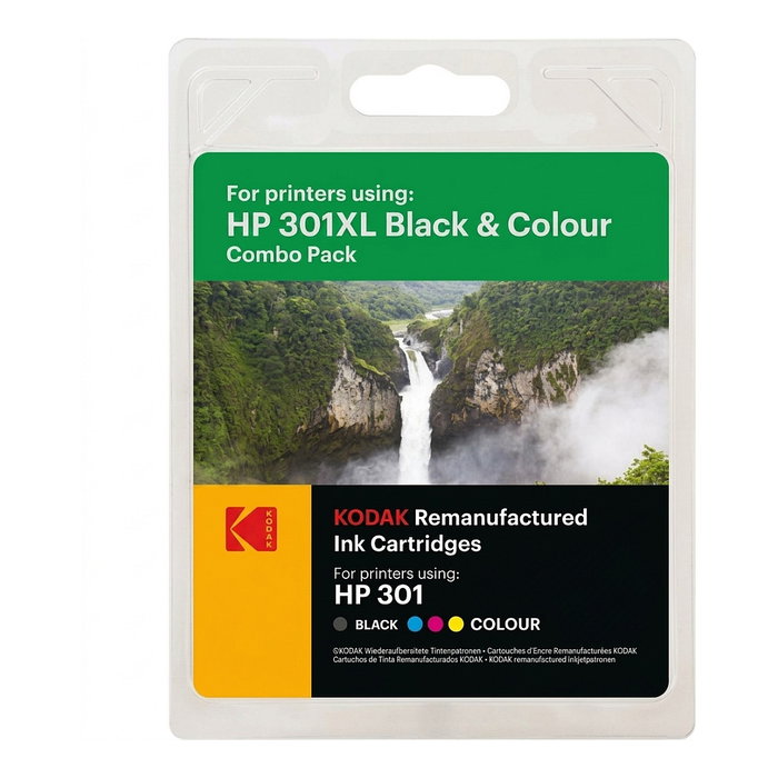 Kodak 185H030117 N9J72AE DJ Tinte (2 unidades) para HP Kodak 185H030117 N9J72AE DJ Tinte (2 unidades) para HP