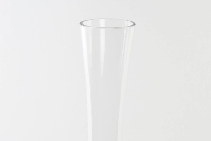 DKD Home Decor Jarrón de Cristal Transparente 11,5x9,5x60 cm DKD Home Decor Jarrón de Cristal Transparente 11,5x9,5x60 cm