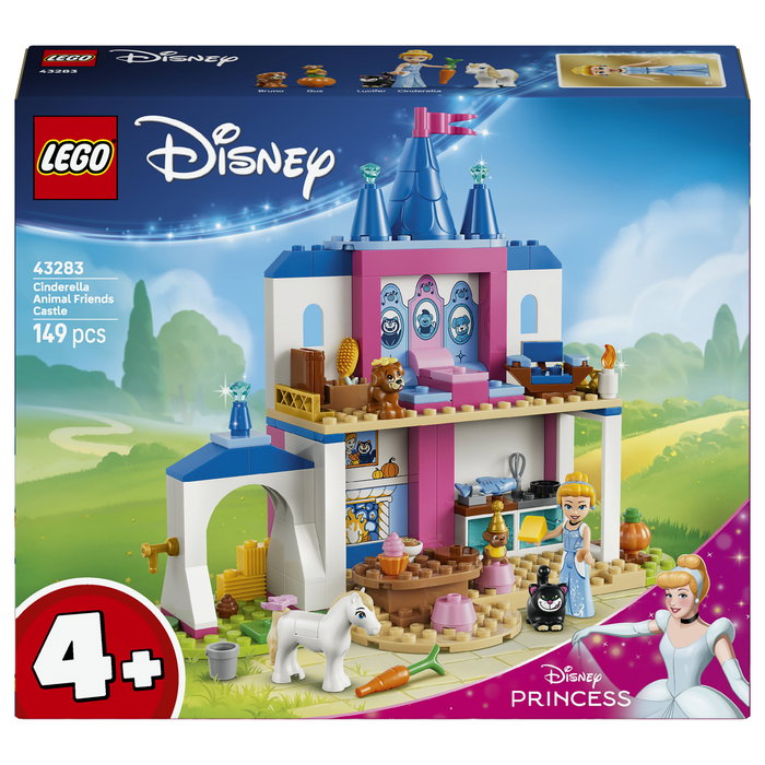 LEGO Disney Princess Castillo de Cenicienta y sus Amigos Animales 43283 de 149 piezas LEGO Disney Princess Castillo de Cenicienta y sus Amigos Animales 43283 de 149 piezas
