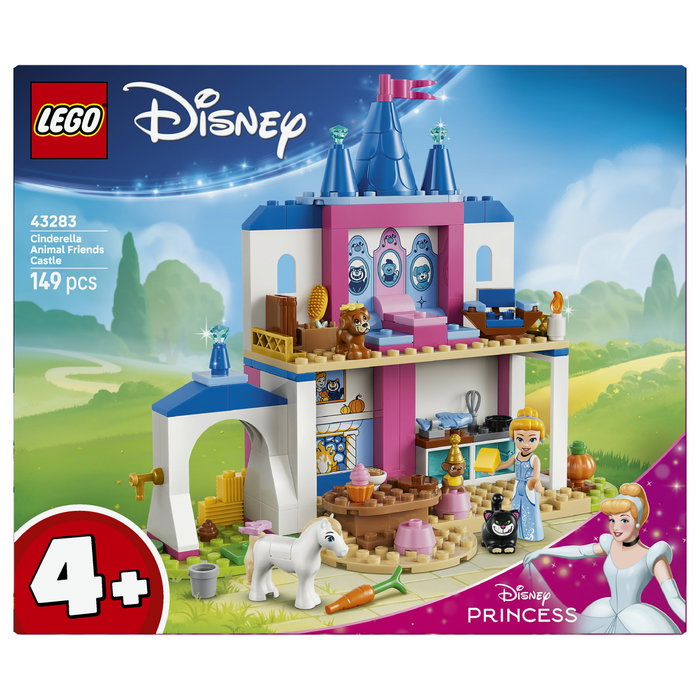 LEGO Disney Princess Castillo de Cenicienta y sus Amigos Animales 43283 de 149 piezas LEGO Disney Princess Castillo de Cenicienta y sus Amigos Animales 43283 de 149 piezas