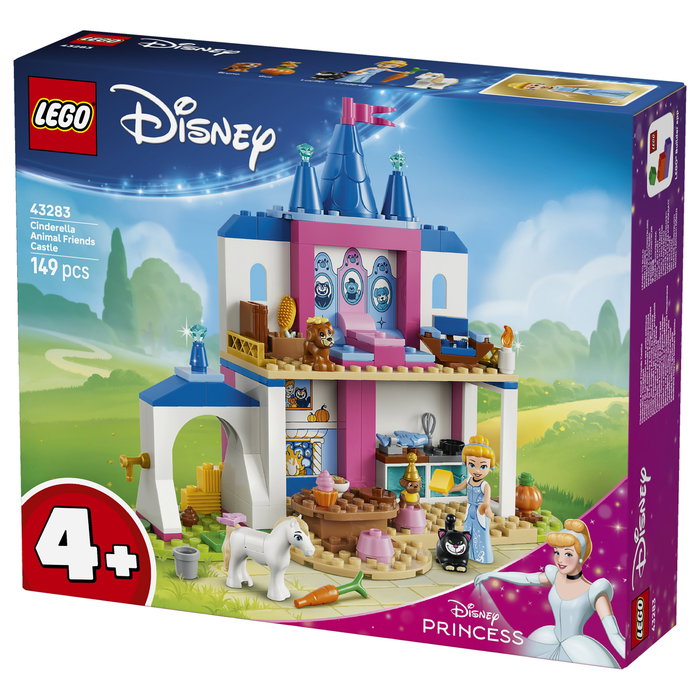 LEGO Disney Princess Castillo de Cenicienta y sus Amigos Animales 43283 de 149 piezas LEGO Disney Princess Castillo de Cenicienta y sus Amigos Animales 43283 de 149 piezas
