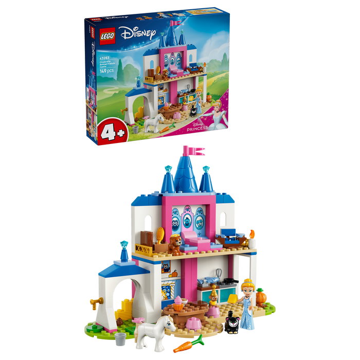 LEGO Disney Princess Castillo de Cenicienta y sus Amigos Animales 43283 de 149 piezas LEGO Disney Princess Castillo de Cenicienta y sus Amigos Animales 43283 de 149 piezas