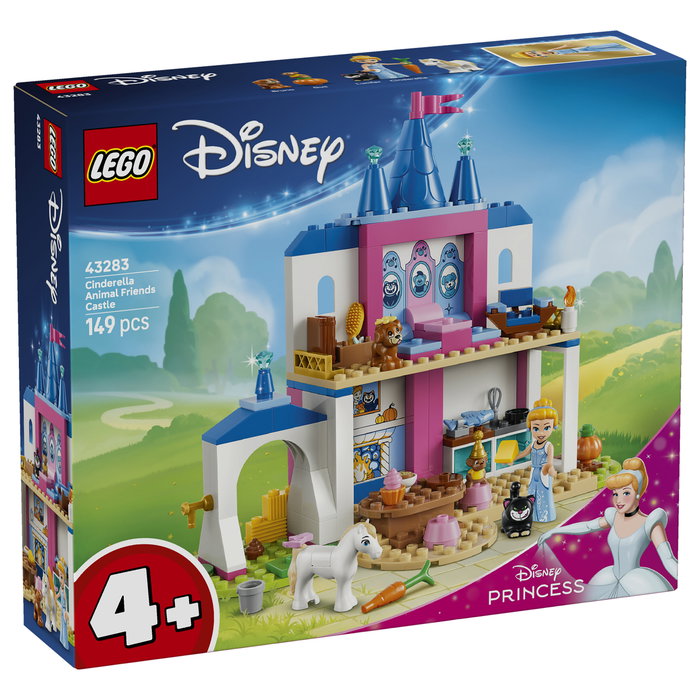 LEGO Disney Princess Castillo de Cenicienta y sus Amigos Animales 43283 de 149 piezas LEGO Disney Princess Castillo de Cenicienta y sus Amigos Animales 43283 de 149 piezas