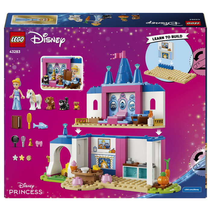 LEGO Disney Princess Castillo de Cenicienta y sus Amigos Animales 43283 de 149 piezas LEGO Disney Princess Castillo de Cenicienta y sus Amigos Animales 43283 de 149 piezas