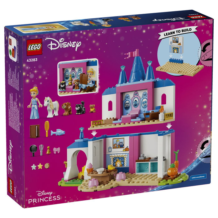 LEGO Disney Princess Castillo de Cenicienta y sus Amigos Animales 43283 de 149 piezas LEGO Disney Princess Castillo de Cenicienta y sus Amigos Animales 43283 de 149 piezas