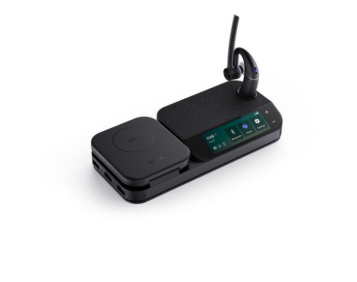 Yealink BH71 Workstation Auriculares Bluetooth Mono con Cancelación de Ruido de Micrófono 4 y 30 Horas de Autonomía