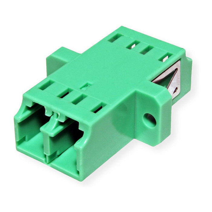 VALUE LWL-Kupplung LC/LC duplex OS2 APC Verde VALUE LWL-Kupplung LC/LC duplex OS2 APC Verde
