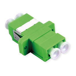 VALUE LWL-Kupplung LC/LC duplex OS2 APC