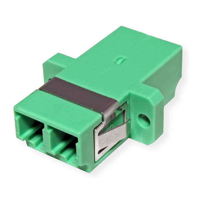 VALUE LWL-Kupplung LC/LC duplex OS2 APC Verde VALUE LWL-Kupplung LC/LC duplex OS2 APC Verde