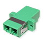 VALUE LWL-Kupplung LC/LC duplex OS2 APC Verde