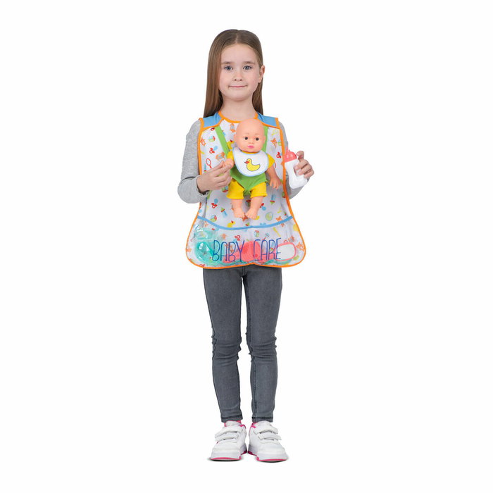 My Other Me Disfraz Yo Quiero Ser Mamá/Papá (Chaleco, muñeco bebé y accesorios) talla 3-5 años