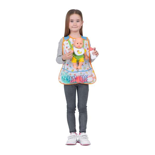 My Other Me Disfraz Yo Quiero Ser Mamá/Papá (Chaleco, muñeco bebé y accesorios) talla 3-5 años