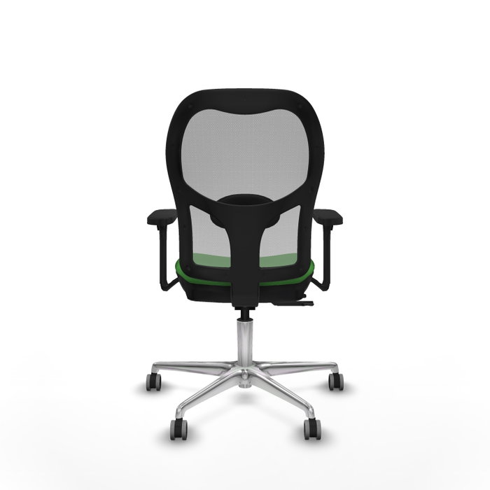 PIQUERAS Y CRESPO Silla de oficina Jorquera con mecanismo Sincro/Traslack, Verde y Gris PIQUERAS Y CRESPO Silla de oficina Jorquera con mecanismo Sincro/Traslack, Verde y Gris