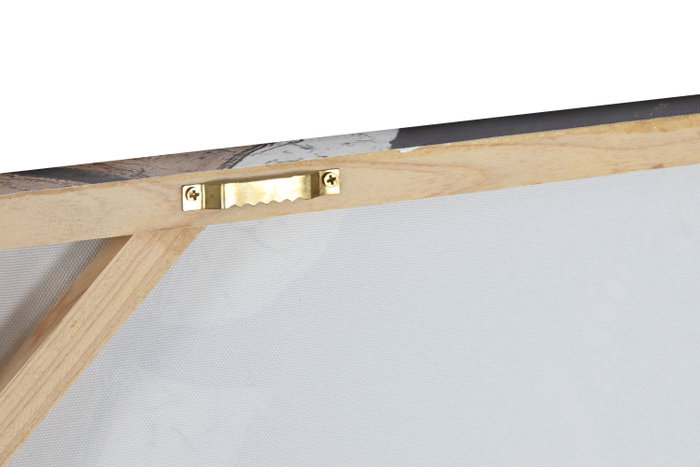 DKD Home Decor Cuadro Lienzo MDF 80x80 cm Chica Surtido de 2