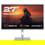 JAPANNEXT JN-I270FHD200F-HSP Monitor Gaming IPS 27" FHD 200Hz 0.5ms FreeSync Plata, 68.6 cm, Altura Ajustable