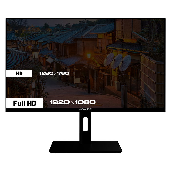 JAPANNEXT JN-I270FHD200F-HSP Monitor Gaming IPS 27" FHD 200Hz 0.5ms FreeSync Plata, 68.6 cm, Altura Ajustable