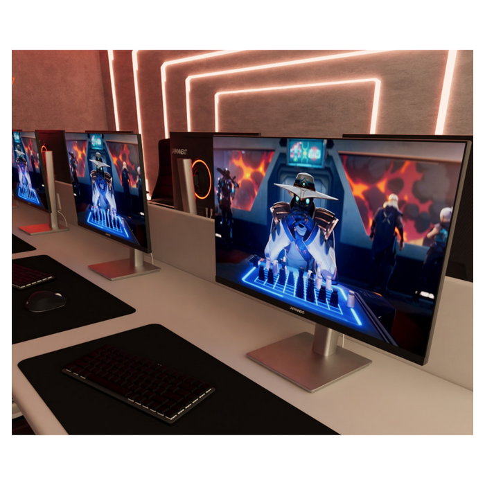 JAPANNEXT JN-I270FHD200F-HSP Monitor Gaming 27 Pulgadas Full HD Plata JAPANNEXT JN-I270FHD200F-HSP Monitor Gaming 27 Pulgadas Full HD Plata