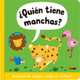 PANINI FONDO, ¿Quién tiene manchas? (Libro de solapas)