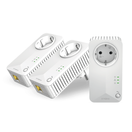 Strong PL600TRIEUV2 Adaptadores Powerline 600 Mbit/s Ethernet Blanco (Pack de 3)