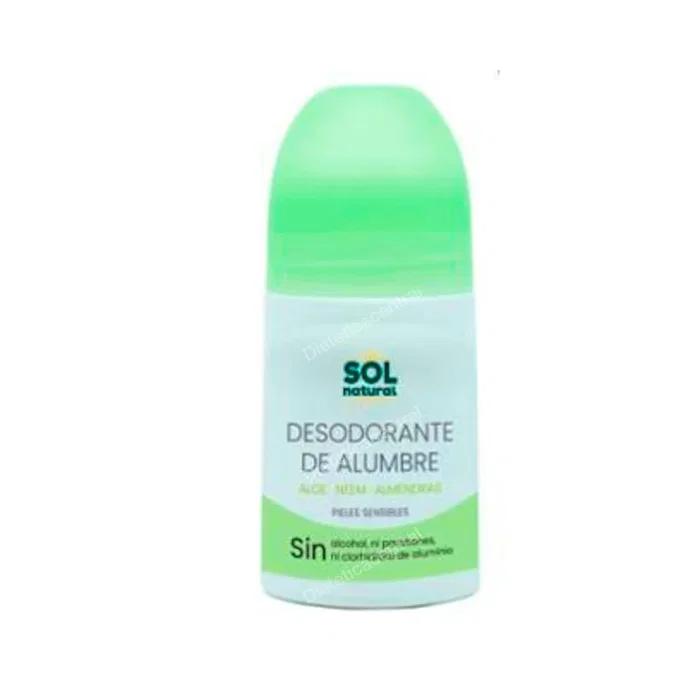 SOL NATURAL Desodorante Líquido de Alumbre Aloe y Neem SOL NATURAL Desodorante Líquido de Alumbre Aloe y Neem