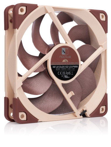 NOCTUA NF-A12X25 LS PWM - Ventilador de PC 12cm, marrón