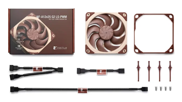 Noctua NF-A12X25 G2 LS-PWM Ventilador de 12 cm Beige