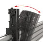 B-Tech B-Tech System X Universal Interface Arms con Tilt, VESA 200, hasta 47 pulg, 70 kg, Negro