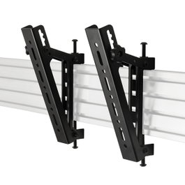 B-Tech B-Tech System X Universal Interface Arms con Tilt, VESA 200, hasta 47 pulg, 70 kg, Negro