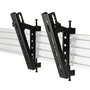 B-Tech B-Tech System X Universal Interface Arms con Tilt, VESA 200, hasta 47 pulg, 70 kg, Negro