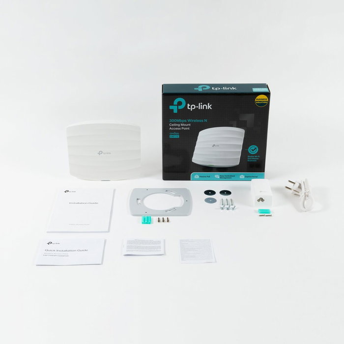 TP-Link Omada EAP110 Punto de Acceso Inalámbrico 300Mbps Blanco