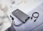 Intenso F10000 Power Bank Banco de Potencia Externo 10000 mAh con Quick Charge 3.0 y Power Delivery 20W, Color Gris, Ref. 7332034