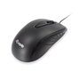 Equip Ratón Óptico Compact Negro USB 1000 DPI