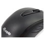 Equip Ratón Óptico Compact Negro USB 1000 DPI