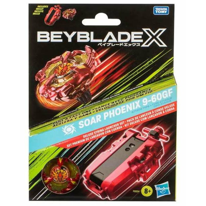 Hasbro Beyblade X Set de Lanzador Victory Grip con Saber Samurai 2-70L Hasbro Beyblade X Set de Lanzador Victory Grip con Saber Samurai 2-70L