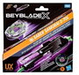 Hasbro Beyblade X Set de Lanzador Victory Grip con Saber Samurai 2-70L