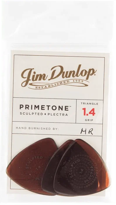 Dunlop Pack 3 Púas Primetone Sculpted Plectra Triangle - 1,4 Mm