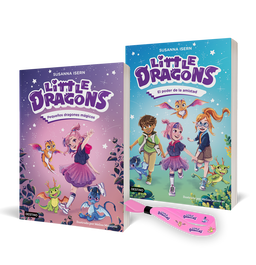 DESTINO INFANTIL Pack Little Dragons: Pequeños Dragones Mágicos + El Poder de la Amistad con pulsera de regalo