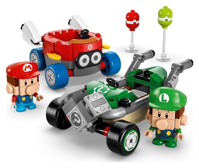 LEGO Super Mario 72034 Mario Kart - Baby Mario vs. Baby Luigi LEGO Super Mario 72034 Mario Kart - Baby Mario vs. Baby Luigi