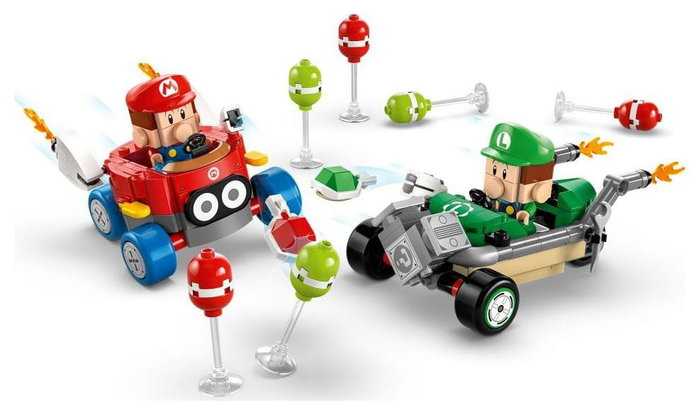 LEGO Super Mario 72034 Mario Kart - Baby Mario vs. Baby Luigi LEGO Super Mario 72034 Mario Kart - Baby Mario vs. Baby Luigi