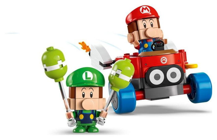 LEGO Super Mario 72034 Mario Kart - Baby Mario vs. Baby Luigi LEGO Super Mario 72034 Mario Kart - Baby Mario vs. Baby Luigi