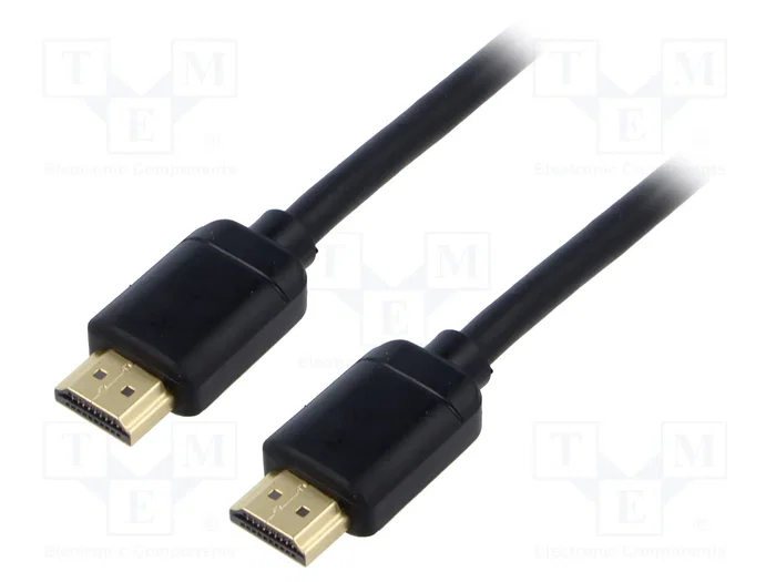 Baseus Cable HDMI 2.0 4K 30Hz 3D HDR 18Gbps 5m Negro