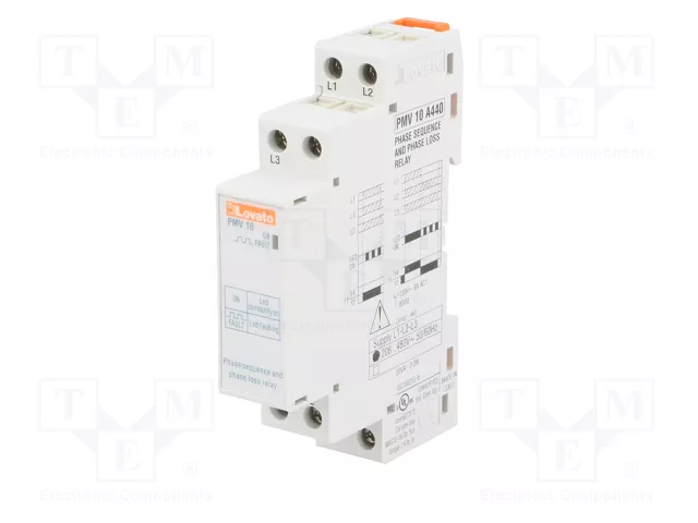 LOVATO ELECTRIC PMV10A440 Relé de monitorización de tensión SPDT
