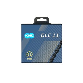 KMC 11 SL DLC Cadena 11 Velocidades 118 Eslabones Negro/Negro