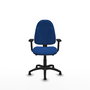 PIQUERAS Y CRESPO Silla de oficina Algarra Azul con Mecanismo Asincro