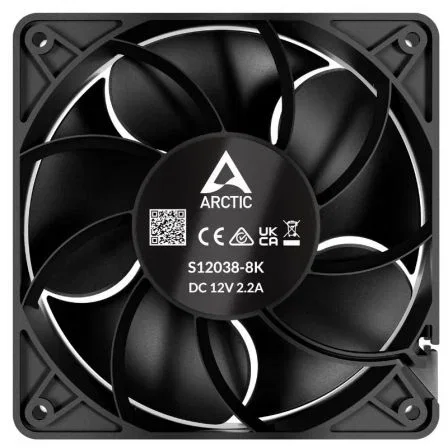 Arctic ACFAN00303A Pack 3 Ventiladores S12038-4K 12cm 4000 RPM 180 m³/h para Servidor y Aplicaciones Industriales